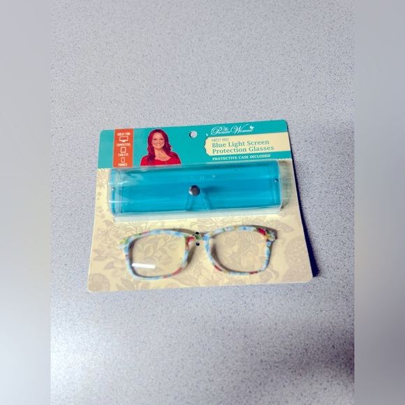 Blue light screen protect glasses+case - Picture 3 of 3